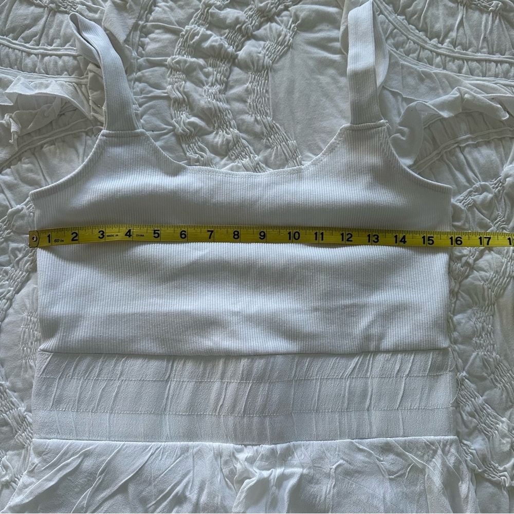 Free People Movement White Full Court Skortsie Dress View 6